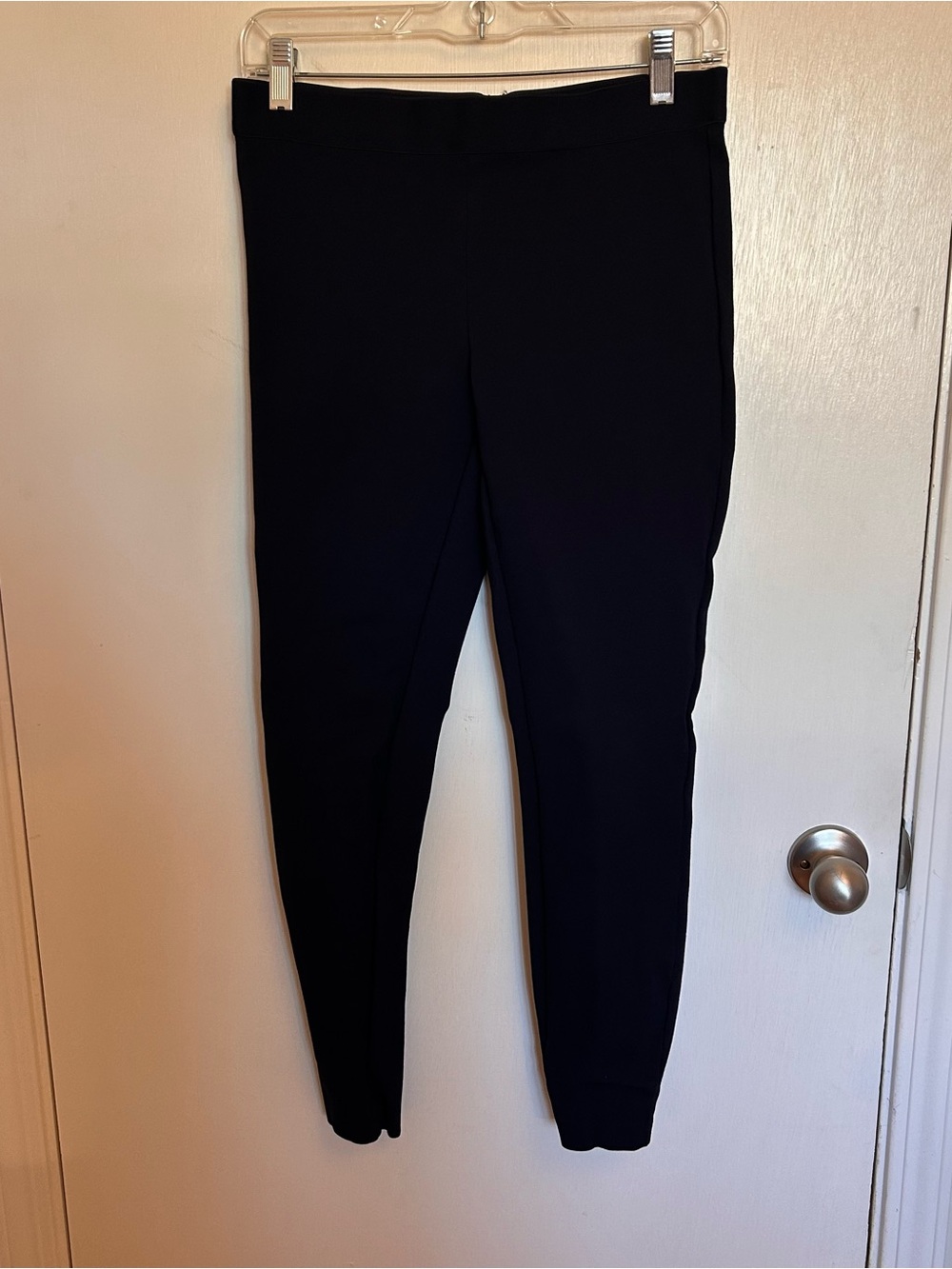 J. Crew Navy Ponte Leggings - Sleek Ankle-Length